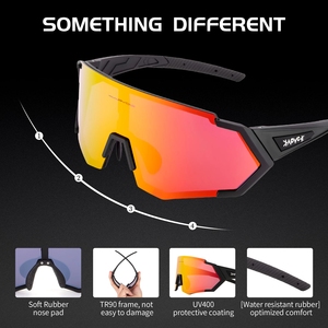 <span class=keywords><strong>Kapvoe</strong></span>-<span class=keywords><strong>Gafas</strong></span> de ciclismo para hombre y mujer, lentes de protección con protección UV400 para deportes al aire libre, lentes de espejo de Color, 9024 - Product Image 4