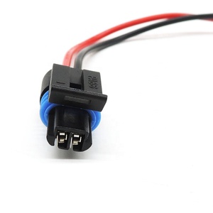 Konektor Kabel Harness Sensor Suhu Cairan Pendingin D-elphi 2 PIN untuk Chevrolet Aveo Optra 15326388 12162193 - Product Image 2