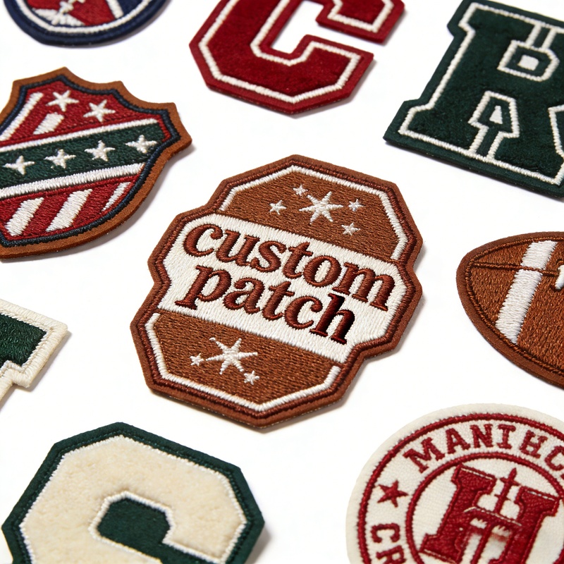 Wholesale High Quality Alphabet Embroidery Patches