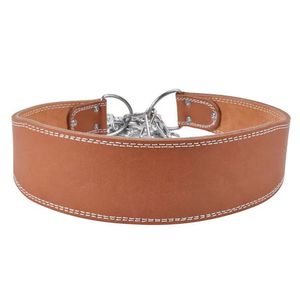 <span class=keywords><strong>Ceinture</strong></span> <span class=keywords><strong>de</strong></span> musculation en cuir <span class=keywords><strong>de</strong></span> vachette respirante et imperméable avec chaîne métallique, soutien dorsal unisexe, entraînement professionnel en salle <span class=keywords><strong>de</strong></span> sport - Product Image 1