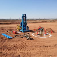 JUTOP Foreuse hydraulique rotative portable pour puits d'eau, profondeur max. 150 m, machine de forage électrique