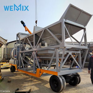 JZM1000 Planta mezcladora de hormigón lista para mezclar móvil Máquina mezcladora de hormigón Máquina de hormigón Equipo de línea de producción - Product Image 5