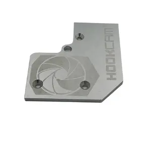 Anodizzazione in alluminio cnc lavorazione fresatura fotocamera personalizzata alloggiamento pannello laterale con marcatura laser