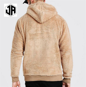 Plush Fleece <strong>Hoodie</strong> for Man Winter Apparel With <strong>Teddy</strong> Fleece - Product Image 3