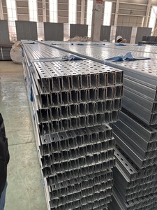 Soporte de Acero <span class=keywords><strong>ZAM</strong></span> con Perfil C de 41x62 mm para Estructura de Montaje Solar, Grado S350GD, Perfil de Acero de Zinc, Aluminio y Magnesio ZM275g - Product Image 1