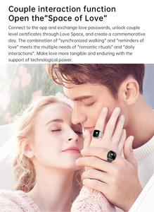 Montre connectée B7 avec écran OLED de 0,49 pouce, étanche 5 ATM, moniteur de fréquence cardiaque, moniteur d'oxygène sanguin, tracker d'activité physique pour hommes et femmes - Product Image 5