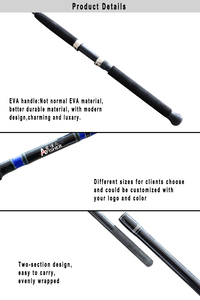 คันเบ็ดตกปลา Ugly Stick Solid Tip แบบ 2 ท่อน ทำจากอีพ็อกซี่กลาส แอคชั่นเร็ว แข็งแรง สำหรับเหยื่อปลอม พร้อมด้ามจับ EVA น้ำหนัก 300 กรัม ยาว 1.8 เมตร สำหรับตก<span class=keywords><strong>ปลา</strong></span>ในน้ำจืด - Product Image 5