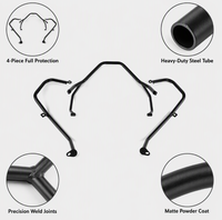 Barre de protection moteur en acier au carbone pour moto Honda X-ADV 750 2021-2026, supérieure et inférieure, modifiée, vente en gros, personnalisée