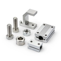 Bloc de serrage en aluminium usiné CNC à haute tolérance, kit de fixation de profil pour automatisation personnalisée