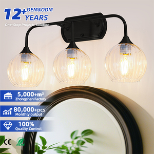 โคมไฟติดผนัง LED ปรับความสว่างได้ ดีไซน์หรูหรา สีดำ สำหรับห้องนอนในร่ม สไตล์ยุโรปสมัยใหม่ ผลิตจากเหล็กและอะลูมิเนียม รับผลิตแบบ OEM ODM รับประกัน 3 ปี ใช้งานได้นาน 50000 ชั่วโมง - Product Image 1