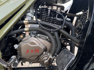 Fabbrica 200CC doppio raffreddato ad acqua Zongshen motore a tre ruote moto per il trasporto agricolo di benzina carico triciclo - Product Image 4