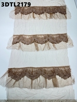 Nouvelle Tendance : Tissu en Dentelle Équatorienne en Gros, Tissu Brodé en Dentelle, Tissu en Dentelle à Paillettes pour Robe de Soirée, Tissu en Dentelle de Dubaï