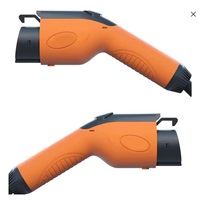 Support de câble de charge pour véhicule électrique fixe Type 2 16A 32A, station de charge EV Type 2