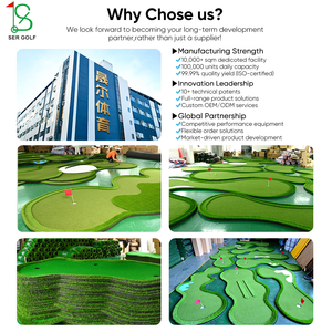 Tapete de Entrenamiento Portátil SER, <span class=keywords><strong>Simulador</strong></span> de Putting Green, Equipo de Golf, Mini Campo de Golf - Product Image 5