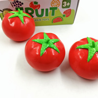 Nouveau jouet sensoriel anti-stress en forme de tomate simulée, à remontée rapide, pour le bureau et le jeu sensoriel, idéal pour la vente au détail