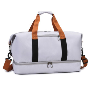 Custom Logo Large Capacity Dry Wet Waterproof <b>Yoga</b> <b>Mat</b> <b>Carrier</b> Luggage Weekender Gym Travel Bags with Shoes Compartment - Product Image 2
