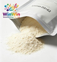 Winwin Supply Poudre de Vitamine K2 MK7 et Vitamine D3 de Qualité Alimentaire