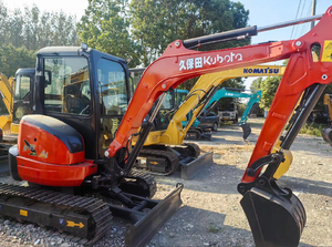 Mini-excavatrice sur chenilles Kubota U35 certifiée EPA CE, personnalisée, 3,5 tonnes, avec pince hydraulique, moteur et pompe d'origine japonaise - Product Image 5