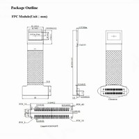 Écran OLED haute résolution 0,39 PPI 1920x1080 60 broches AMOLED MIPI 16,7 millions de couleurs pour modules de microscope numérique AR VR et d'écran électronique