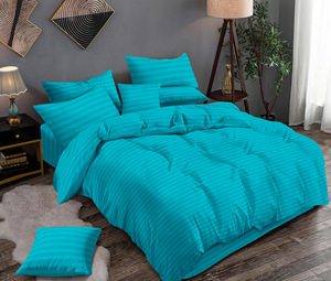 Quality Cotton Sateen Stripe Bed <strong>Linen</strong> - Ideal for Hotels and Homes - Product Image 6