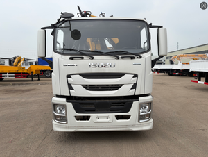 1. Grúa gigante Suzuki 4x2, grúa de camión con pluma plegable de 16 toneladas, grúa de camión de plataforma plana, multipropósito, puede transportar excavadoras. - Product Image 5