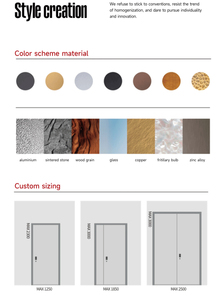 Puertas de Seguridad de Aluminio Resistentes a Impactos para Villas Americanas, Puertas de Entrada con Múltiples Cerraduras - Product Image 6