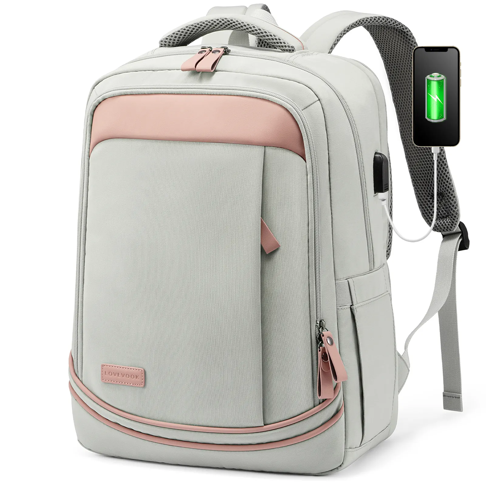 2022 LOVEVOOK Students Bookbag Gifts fashion women men school daypacks 15.6 17in college custom laptop travel business backpack