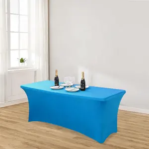 Wholesale High Quality Wedding Table Cover Home Textile Table Cover Customizable Various Patterns Tablecloth for a Long Table