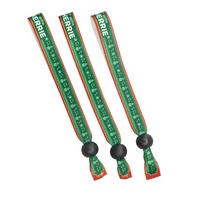 Bracelets en tissu polyester pour sublimation |   Bracelet personnalisé à sublimation vierge très populaire pour les événements sportifs