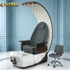Poltrona <span class=keywords><strong>Spa</strong></span> Elettrica Reclinabile di Lusso <span class=keywords><strong>per</strong></span> Pedicure con Idromassaggio, Lampada LED e Massaggio Completo <span class=keywords><strong>per</strong></span> Saloni di Bellezza e Cura dei Piedi - Product Image 2