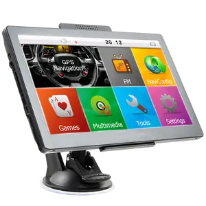 GPS Navigator 7 אינץ קיבולי מסך 256MB 8GB מערכת ההפעלה WINCE אוניברסלי GPS ניווט עם אירופה ובריטניה מפות משאית נהיגה nav