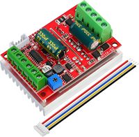 Contrôleur de moteur BLDC triphasé sans balais DC 6-60V 400W, carte de commande PWM pour moteur à effet Hall 12V 24V 48V