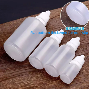 Khuyến mãi 10ml 20ml 30ml PE nhựa thả chai dầu lỏng biểu tượng tùy chỉnh bóp chai với nắp <span class=keywords><strong>childproof</strong></span> - Product Image 4