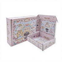 Boîte d'emballage en carton pliable et recyclable sur mesure YZ Wholesale, boîte d'avion pour bijoux et vêtements, boîtes en papier pour cadeaux