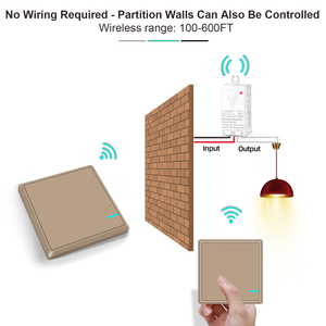 IP66 không thấm nước RF433 điều khiển từ xa LED Light <span class=keywords><strong>Switch</strong></span> <span class=keywords><strong>Kit</strong></span> 10A tải 1000 Wát đơn cực cho đèn giáng sinh đèn không có wifi không dây - Product Image 5