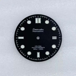 <span class=keywords><strong>Cadran</strong></span> de montre en acier inoxydable de 31 mm avec <span class=keywords><strong>cadran</strong></span> lumineux vert, <span class=keywords><strong>noir</strong></span>, bleu, blanc, vert, étanche, mouvement NH35 NH36, pièces de montre - Product Image 3