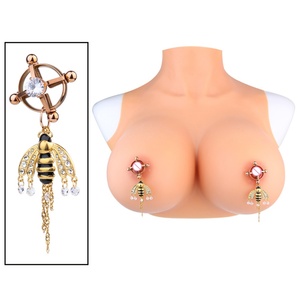New Style Stainless Steel Breast <b>Clip</b> Device Breast Bondage Nipple <b>Clamps</b> Metal <b>Clamp</b> Restraints Nipple <b>Clamp</b> Set - Product Image 5