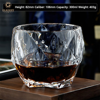 Verres à whisky de 300 ml à fond épais fabriqués à la machine, verres polyvalents, verres à bourbon, verres à whisky Rye Rock, verres à shot, verres à bière