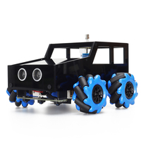 Kit de robot inteligente Tscinbuny Electric DIY Project 4WD Mecanum Wheel