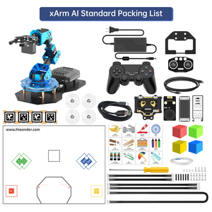 Chipboard Hiwonder X AI Programmable Desktop Robot with AI Vision Voice Interaction、サポート<span class=keywords><strong>Arduino</strong></span>、Scratch Python - Product Image 6