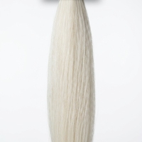 Hand Combed Long Natural Horse Tail Hair Pure Black White Horse Hair for Violin Cello Bow Making
