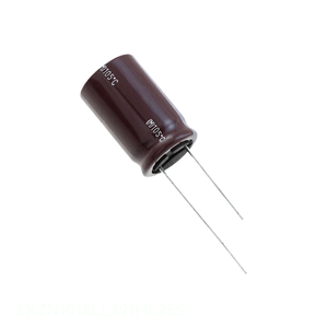 ตัวเก็บประจุแบบรูทะลุ (Through Hole) ยี่ห้อ Manufacturer Channel รุ่น CAP ALUM 390UF 20% 100V RADIAL ความจุ 390 ไมโครฟารัด รหัสสินค้า EKZN101ELL391ML25S - Product Image 1