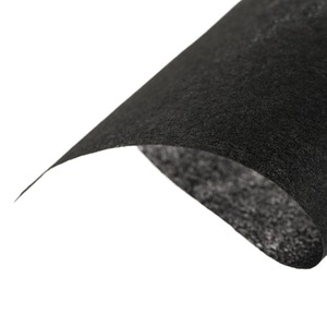 Matériau filtrant en tissu de charbon actif pour la purification de l'air, noir, bouclé, épaisseur 10 mm - Product Image 5