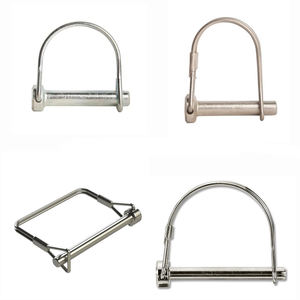 SYD 1159-1161 <span class=keywords><strong>Goupille</strong></span> de serrage tubulaire en zinc galvanisé <span class=keywords><strong>pour</strong></span> fils ronds et carrés - Product Image 1