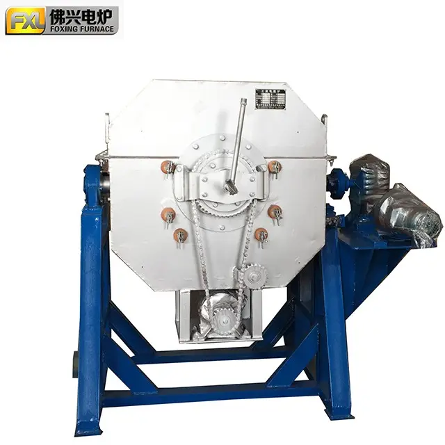 china new design electric rotary heating furnace for forging quenching heat treatment