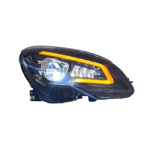 Faros Delanteros <span class=keywords><strong>Mercedes</strong></span>-Benz W204 Grado <span class=keywords><strong>C</strong></span> para C180/C200/C260, 12V 6000K LED, Luces Intermitentes y de Posición Fluidas, Nuevos - Product Image 5