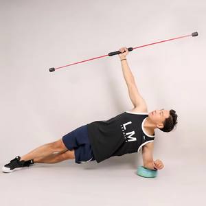 Barra Flessibile Certificata per Fitness, Allenamento Muscolare, Swing Stick, Impugnatura per Forza del Braccio, Barre Flessibili per Fitness - Product Image 3