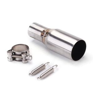 Tuyau de raccordement intermédiaire d'échappement de moto 51 mm, section adaptateur de silencieux, tube de réglage pour Piaggio Beverly X10 MP3 125 250 300 250LT 300L - Product Image 5