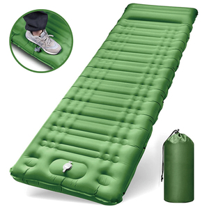Ultralight Self Inflating Sleeping Pad Mat With Pillow Portable Camping <b>Mattress</b> for Backpacking Hiking Traveling - Product Image 1