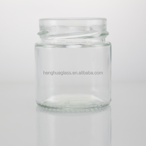 Pot en verre rond hermétique <span class=keywords><strong>de</strong></span> 100 ml, ergonomique, pour confiture, beurre, miel, mayonnaise, pâté <span class=keywords><strong>de</strong></span> <span class=keywords><strong>foie</strong></span> <span class=keywords><strong>de</strong></span> poulet, avec couvercle métallique à visser <span class=keywords><strong>de</strong></span> haute qualité - Product Image 2